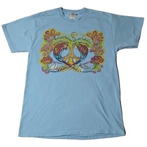 JIMMY BUFFET AUSTRALIA NEW ZEALAND TOUR 2011‎ Men Medium Blue Concert T-Shirt